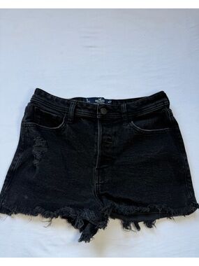 Hollister high rise jean shorts